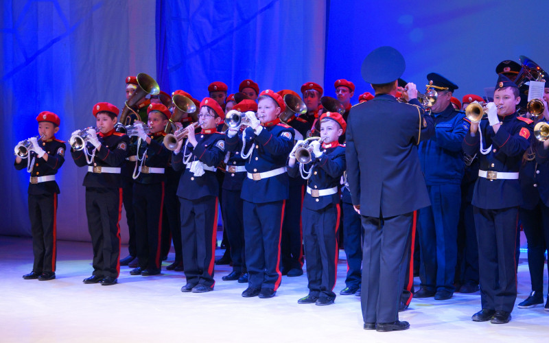 Сводный кадетский духовой оркестр ДПШ им. Н.К. Крупской